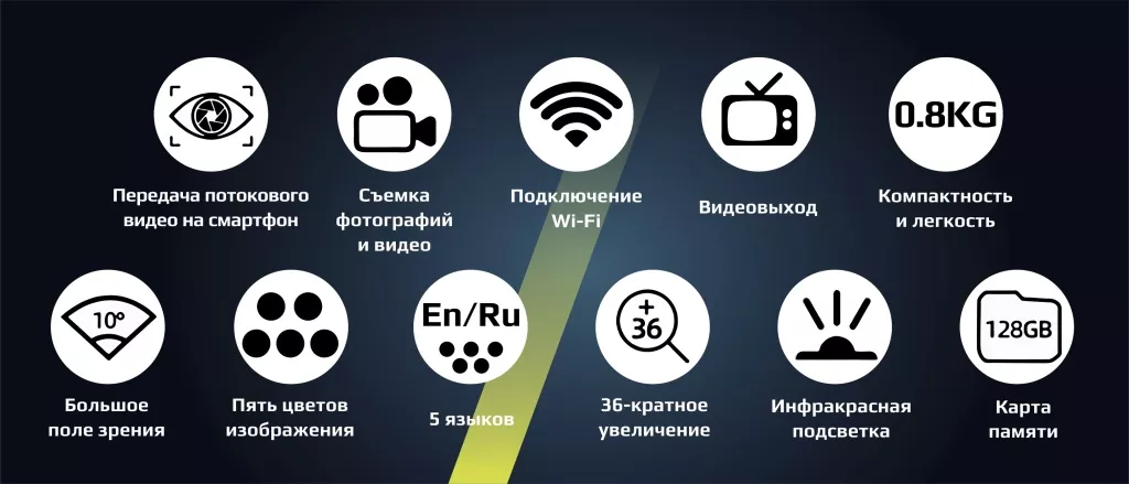 Цифровой прицел Arkon Digital 35 мм