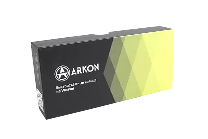 Кольца ARKON 30 мм быстросъемные на weaver, высокие